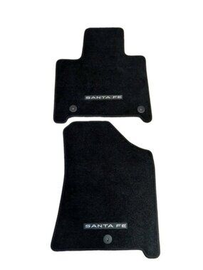 OEM Hyundai Santa Fe Carpet Floor Mats 2024-2027 Black Front HPF14 Genuine OEM